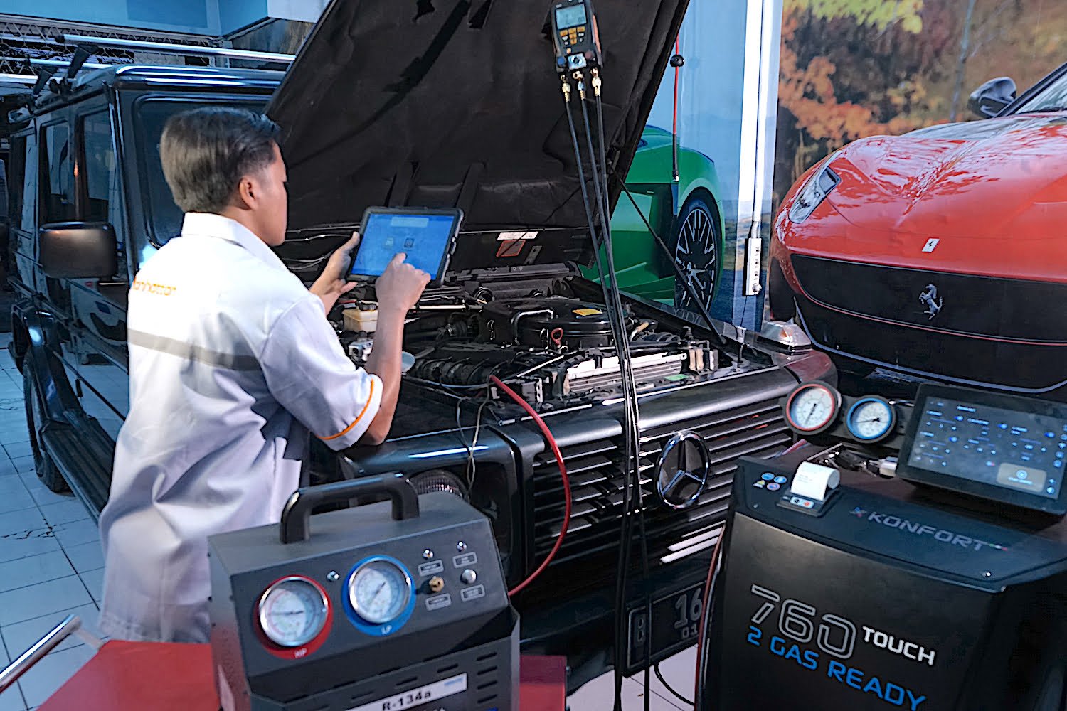 Rekomendasi Service AC Mobil Mercy G-CLASS Malang